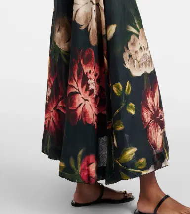 Agua by Agua Bendita Floral linen maxi skirt | Thumbnail 2 Agua by Agua Bendita Floral linen maxi skirt | Thumbnail 2
