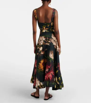 Agua by Agua Bendita Floral linen maxi skirt | Thumbnail 5 Agua by Agua Bendita Floral linen maxi skirt | Thumbnail 5