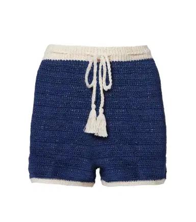 Anna Kosturova Crochet cotton shorts | Thumbnail 1 Anna Kosturova Crochet cotton shorts | Thumbnail 1