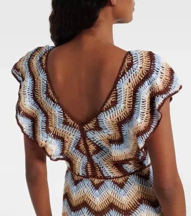 Anna Kosturova Melissa crochet cotton minidress | Thumbnail 3 Anna Kosturova Melissa crochet cotton minidress | Thumbnail 3