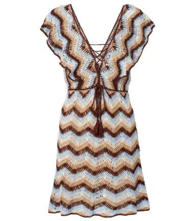 Anna Kosturova Melissa crochet cotton minidress | Thumbnail 1 Anna Kosturova Melissa crochet cotton minidress | Thumbnail 1