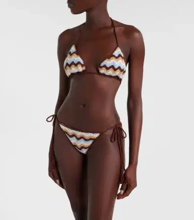 Anna Kosturova Summer Chevron crochet cotton bikini bottoms | Thumbnail 2 Anna Kosturova Summer Chevron crochet cotton bikini bottoms | Thumbnail 2