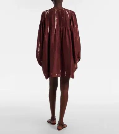 Anna Kosturova Hailey tie-dye silk minidress | Thumbnail 5 Anna Kosturova Hailey tie-dye silk minidress | Thumbnail 5