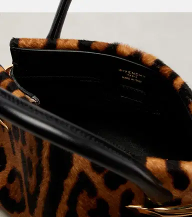Givenchy Pinch Mini calf hair shoulder bag | Thumbnail 4 Givenchy Pinch Mini calf hair shoulder bag | Thumbnail 4