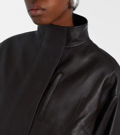 Jacquemus Ciro belted leather jacket | Thumbnail 2 Jacquemus Ciro belted leather jacket | Thumbnail 2