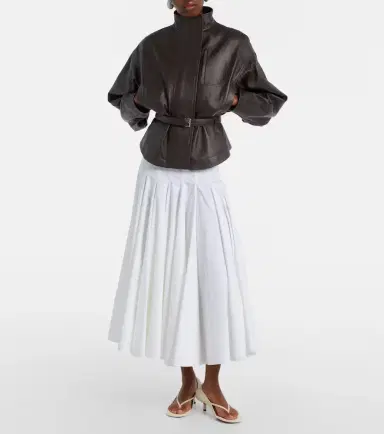 Jacquemus Ciro belted leather jacket | Thumbnail 6 Jacquemus Ciro belted leather jacket | Thumbnail 6