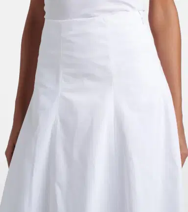 Jacquemus Triangle cotton-blend midi skirt | Thumbnail 2 Jacquemus Triangle cotton-blend midi skirt | Thumbnail 2