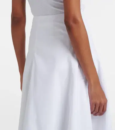 Jacquemus Triangle cotton-blend midi skirt | Thumbnail 4 Jacquemus Triangle cotton-blend midi skirt | Thumbnail 4