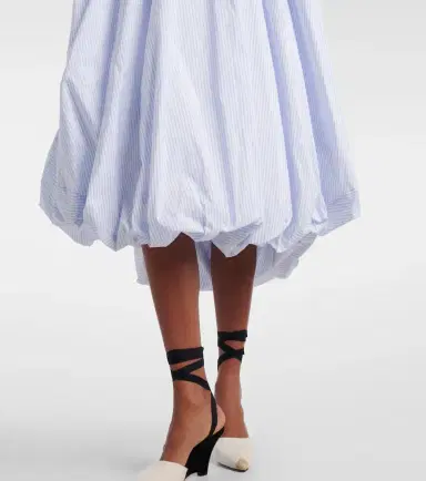Jacquemus Lavande gathered striped midi dress | Thumbnail 5 Jacquemus Lavande gathered striped midi dress | Thumbnail 5