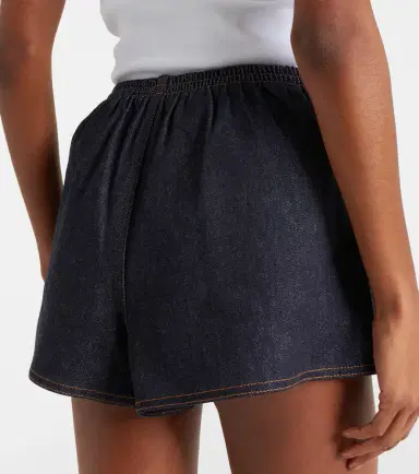 Jacquemus Logo denim shorts | Thumbnail 2 Jacquemus Logo denim shorts | Thumbnail 2