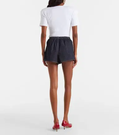 Jacquemus Logo denim shorts | Thumbnail 5 Jacquemus Logo denim shorts | Thumbnail 5
