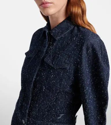 Jacquemus Ovalo de-Nîmes embroidered denim jacket | Thumbnail 4 Jacquemus Ovalo de-Nîmes embroidered denim jacket | Thumbnail 4