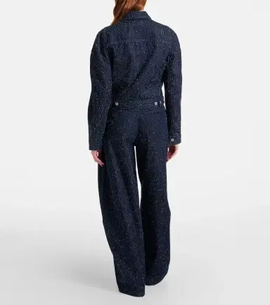 Jacquemus Logo barrel-leg jeans | Thumbnail 7 Jacquemus Logo barrel-leg jeans | Thumbnail 7