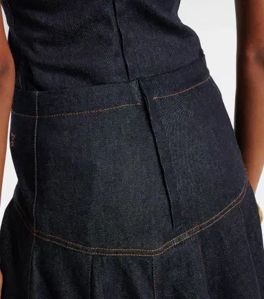Jacquemus Lavoir de-Nîmes godet denim midi skirt | Thumbnail 5 Jacquemus Lavoir de-Nîmes godet denim midi skirt | Thumbnail 5