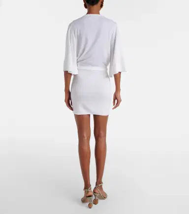 Jacquemus Mananco wool and silk minidress | Thumbnail 5 Jacquemus Mananco wool and silk minidress | Thumbnail 5