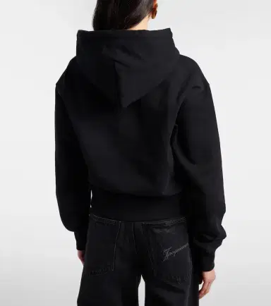 Jacquemus Logo cotton jersey hoodie | Thumbnail 2 Jacquemus Logo cotton jersey hoodie | Thumbnail 2