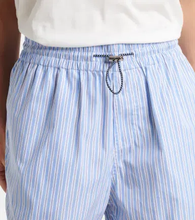 Plan C Striped cotton shorts | Thumbnail 4 Plan C Striped cotton shorts | Thumbnail 4