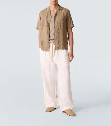 Frescobol Carioca Angelo linen shirt | Thumbnail 3 Frescobol Carioca Angelo linen shirt | Thumbnail 3