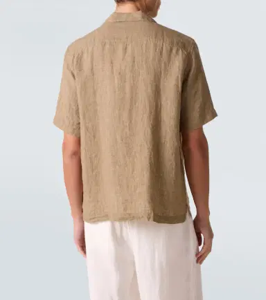 Frescobol Carioca Angelo linen shirt | Thumbnail 5 Frescobol Carioca Angelo linen shirt | Thumbnail 5