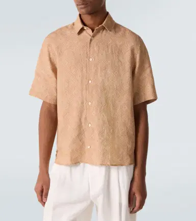 Frescobol Carioca Castro printed linen bowling shirt | Thumbnail 3 Frescobol Carioca Castro printed linen bowling shirt | Thumbnail 3