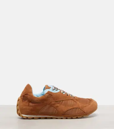 Bottega Veneta Orbit Flash suede-trimmed sneakers | Thumbnail 4 Bottega Veneta Orbit Flash suede-trimmed sneakers | Thumbnail 4