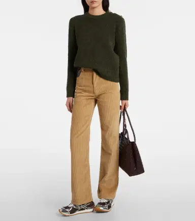 Bottega Veneta Orbit leather-trimmed sneakers | Thumbnail 5 Bottega Veneta Orbit leather-trimmed sneakers | Thumbnail 5