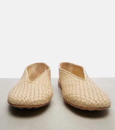 Bottega Veneta Rosa Intrecciato leather ballet flats | Thumbnail 3 Bottega Veneta Rosa Intrecciato leather ballet flats | Thumbnail 3