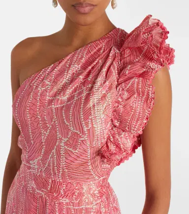 Poupette St Barth Corinne cotton-blend lamé minidress | Thumbnail 4 Poupette St Barth Corinne cotton-blend lamé minidress | Thumbnail 4