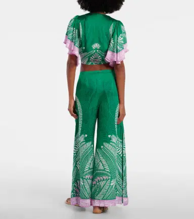 Poupette St Barth Clea printed wide-leg pants | Thumbnail 5 Poupette St Barth Clea printed wide-leg pants | Thumbnail 5