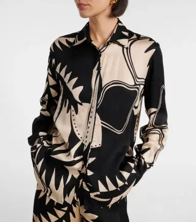 Poupette St Barth Eileen printed blouse | Thumbnail 4 Poupette St Barth Eileen printed blouse | Thumbnail 4