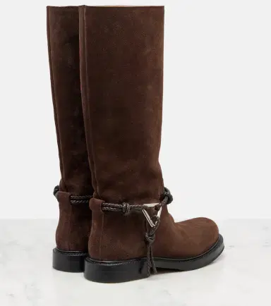 Bottega Veneta James Knot suede knee-high boots | Thumbnail 2 Bottega Veneta James Knot suede knee-high boots | Thumbnail 2