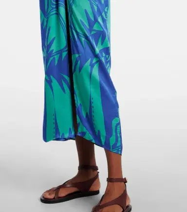 Poupette St Barth Collina printed strapless midi dress | Thumbnail 6 Poupette St Barth Collina printed strapless midi dress | Thumbnail 6