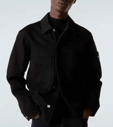 Stone Island Compass denim overshirt | Thumbnail 3 Stone Island Compass denim overshirt | Thumbnail 3