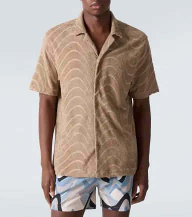Frescobol Carioca Cotton-blend bowling shirt | Thumbnail 4 Frescobol Carioca Cotton-blend bowling shirt | Thumbnail 4