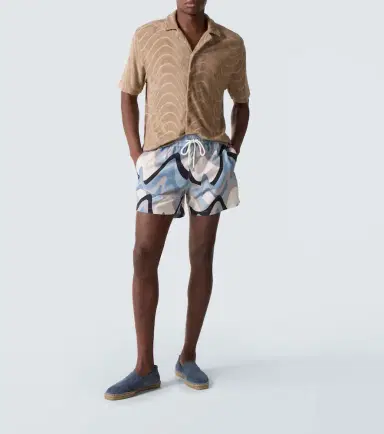 Frescobol Carioca Cotton-blend bowling shirt | Thumbnail 5 Frescobol Carioca Cotton-blend bowling shirt | Thumbnail 5