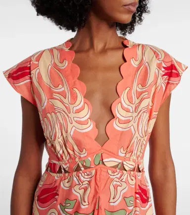 Poupette St Barth Noreen printed cotton maxi dress | Thumbnail 5 Poupette St Barth Noreen printed cotton maxi dress | Thumbnail 5