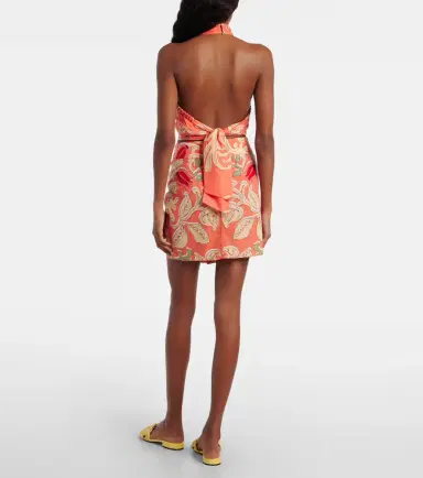 Poupette St Barth Tilda gathered printed cotton miniskirt | Thumbnail 2 Poupette St Barth Tilda gathered printed cotton miniskirt | Thumbnail 2