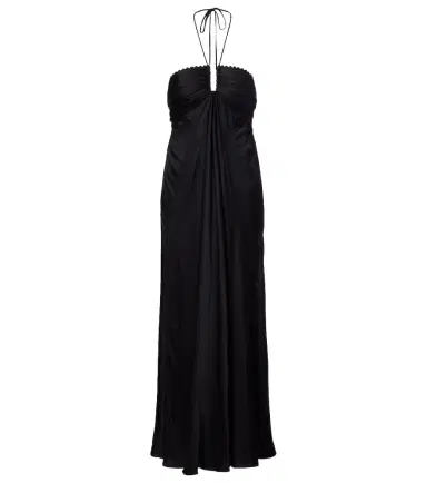 Poupette St Barth Halterneck maxi dress | Thumbnail 1 Poupette St Barth Halterneck maxi dress | Thumbnail 1