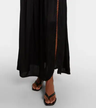 Poupette St Barth Scalloped maxi skirt | Thumbnail 2 Poupette St Barth Scalloped maxi skirt | Thumbnail 2