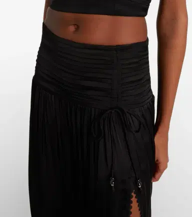 Poupette St Barth Scalloped maxi skirt | Thumbnail 3 Poupette St Barth Scalloped maxi skirt | Thumbnail 3