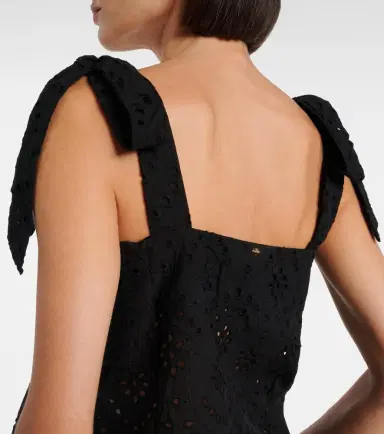 Poupette St Barth Noa broderie anglaise cotton top | Thumbnail 6 Poupette St Barth Noa broderie anglaise cotton top | Thumbnail 6