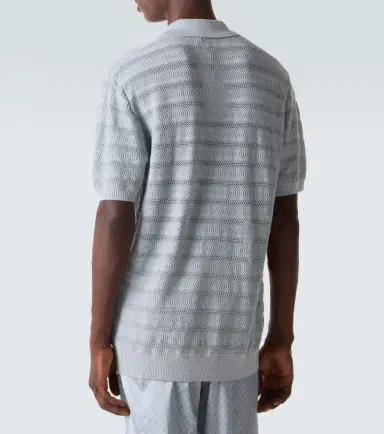 Frescobol Carioca Vidal cotton jacquard polo shirt | Thumbnail 3 Frescobol Carioca Vidal cotton jacquard polo shirt | Thumbnail 3