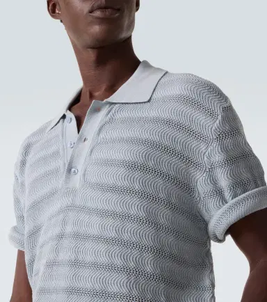 Frescobol Carioca Vidal cotton jacquard polo shirt | Thumbnail 5 Frescobol Carioca Vidal cotton jacquard polo shirt | Thumbnail 5