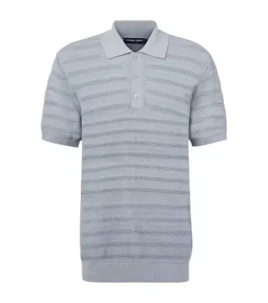 Frescobol Carioca Vidal cotton jacquard polo shirt | Thumbnail 1 Frescobol Carioca Vidal cotton jacquard polo shirt | Thumbnail 1