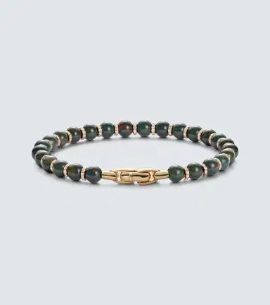 David Yurman Spiritual Beads 18kt gold bracelet with bloodstones and diamonds | Thumbnail 2 David Yurman Spiritual Beads 18kt gold bracelet with bloodstones and diamonds | Thumbnail 2