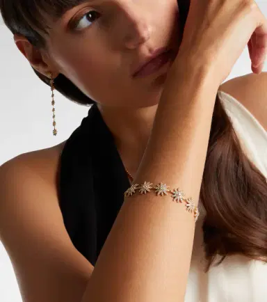 David Yurman Starburst 18kt gold tennis bracelet with diamonds | Thumbnail 3 David Yurman Starburst 18kt gold tennis bracelet with diamonds | Thumbnail 3
