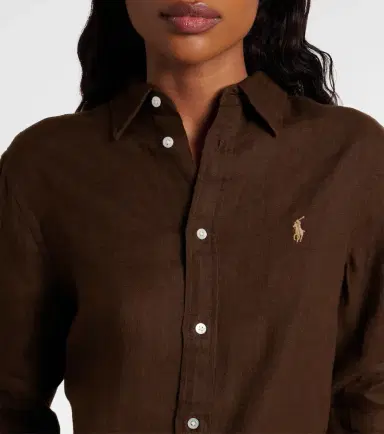 Polo Ralph Lauren Logo linen shirt | Thumbnail 4 Polo Ralph Lauren Logo linen shirt | Thumbnail 4