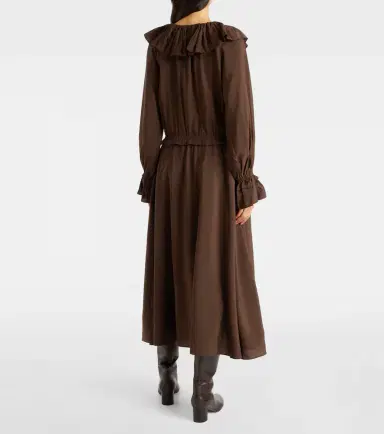 Polo Ralph Lauren Ruffled midi dress | Thumbnail 2 Polo Ralph Lauren Ruffled midi dress | Thumbnail 2