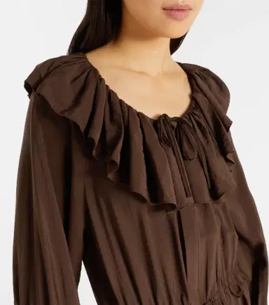 Polo Ralph Lauren Ruffled midi dress | Thumbnail 6 Polo Ralph Lauren Ruffled midi dress | Thumbnail 6