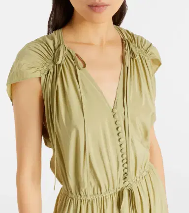 Polo Ralph Lauren Pleated midi dress | Thumbnail 4 Polo Ralph Lauren Pleated midi dress | Thumbnail 4